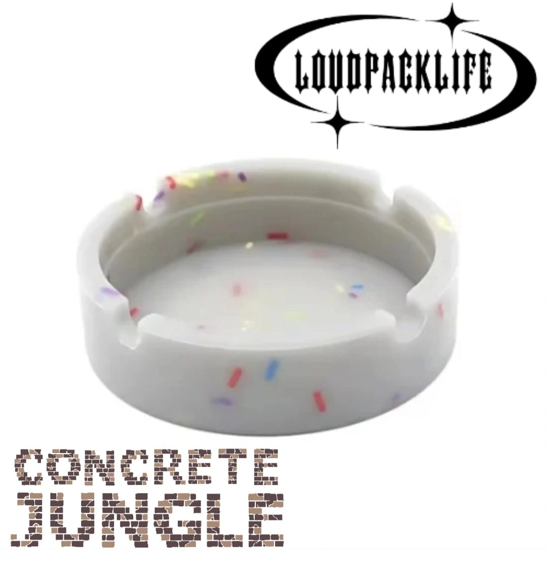 LOUDPACKLIFE GLOW IN THE DARK SPRINKLE TABLE BINS